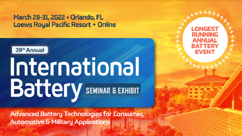 The 39th International Battery Seminar & Exhibition (IBS)